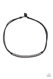 Paparazzi Accessories On The TREASURE Hunt Black Urban Necklace