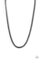 Paparazzi Accessories Knockout King - Black Necklace