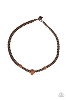 Paparazzi Accessories Maui Beach - Brown Necklace