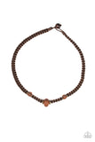 Paparazzi Accessories Maui Beach - Brown Necklace