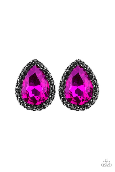 Paparazzi Accessories Dare to Shine Pink Post Earring