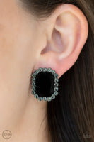 Paparazzi Accessories Glitter Enthusiast - Black Earring