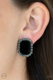 Paparazzi Accessories Glitter Enthusiast - Black Earring