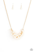 Paparazzi Accessories Grandiose Glimmer White Necklace Set