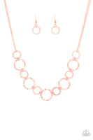 Paparazzi Accessories Circus Show Copper Necklace Set