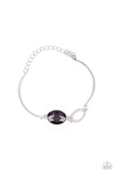 Paparazzi Accessories Glamorous Glow - Purple Bracelet