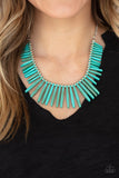 Paparazzi Accessories Out of My Element Blue Necklace Set