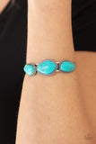 Paparazzi Accessories Stone Solace - Blue Bracelet