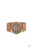 Paparazzi Accessories Hold On To Your Buckle - Copper Bracelet