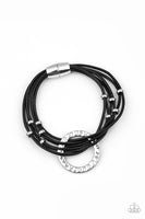 Paparazzi Accessories Magnetic Muse - Black Bracelet