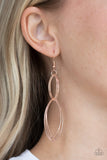 Paparazzi Accessories Endless Echo - Rose Gold Earring