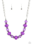Paparazzi Accessories Hollywood Gossip - Purple Necklace Set