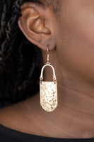 Paparazzi Accessories Resort Relic - Gold Earring