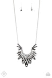 Paparazzi Accessories Leave it to LUXE - Silver Necklace Set