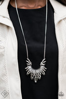 Paparazzi Accessories Leave it to LUXE - Silver Necklace Set