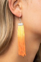 Paparazzi Accessories Dual Immersion - Yellow & Orange Earrings