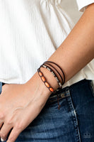 Paparazzi Accessories My Beach House is Your Beach House - Orange Bracelet