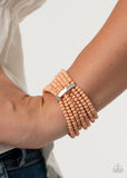 Paparazzi Accessories Thank Me LAYER - Orange Bracelet