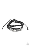 Paparazzi Accessories Off-Road Rebel - Black Bracelet