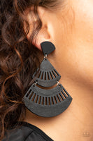 Paparazzi Accessories Oriental Oasis - Black Earring