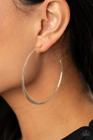 Paparazzi Accessories Don't Lose Your Edge - Silver Earring