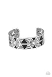 Paparazzi Accessories Hidden Glyphs - Black Bracelet