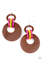 Paparazzi Accessories Beach Day Drama - Multi Earring