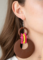 Paparazzi Accessories Beach Day Drama - Multi Earring