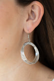 Paparazzi Accessories Urban-Spun - Silver Earring