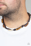 Paparazzi Accessories Tiki Tour - Brown Necklace