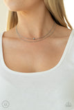 Paparazzi Accessories Super Slim - Silver Choker Necklace Set