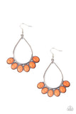 Paparazzi Accessories Stone Sky - Orange Earring