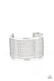 Paparazzi Accessories Stacked Sensation - Silver Bracelet