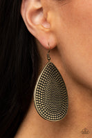 Paparazzi Accessories Artisan Adornment - Brass Earring