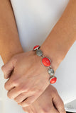 Paparazzi Accessories Cactus Country - Red Bracelet