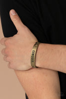 Paparazzi Accessories Conquer Your Fears - Brass Bracelet