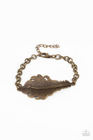 Paparazzi Accessories Rustic Roost - Brass Bracelet