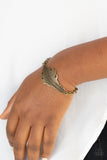 Paparazzi Accessories Rustic Roost - Brass Bracelet