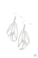 Paparazzi Accessories Turn Into A Butterfly - Silver Earring