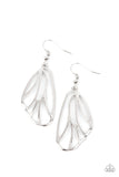 Paparazzi Accessories Turn Into A Butterfly - Silver Earring