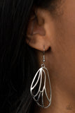 Paparazzi Accessories Turn Into A Butterfly - Silver Earring