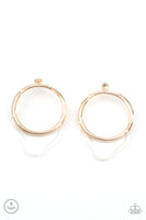 Paparazzi Accessories Clear The Way! - Gold Earring