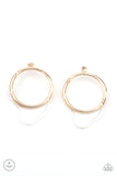 Paparazzi Accessories Clear The Way! - Gold Earring