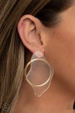 Paparazzi Accessories Clear The Way! - Gold Earring