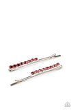 Paparazzi Accessories Satisfactory Sparkle - Red Hair Accessory