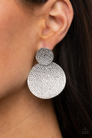 Paparazzi Accessories Refined Relic - Silver Earring