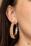 Paparazzi Accessories A CORK In The Road - Silver Earring