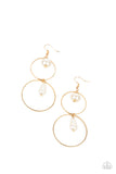 Paparazzi Accessories Cultured in Couture - Gold Earring