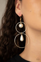 Paparazzi Accessories Cultured in Couture - Gold Earring