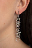 Paparazzi Accessories Long Live The Rebels - Silver Earring